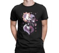 WoGraphic Printed Loona Helluva Boss Anime T Shirt Black