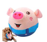 WOGXN Active Moving Pet Plush Toy - Talking Moving Dog Toy, Cartoon Plush Balls Interactive Dog Toys, Shake Bounce Boredom Toys, Dancing Dog Ball Bouncing Toy For Small Medium Dogs