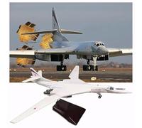 WOGYOZKA 1:144 Russian Tu-160 Aircraft Model White Swan Bomber Simulation Military Aviation Real Finished Airplane Air Force Collection Ornaments