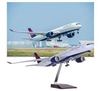 WOGYOZKA 1:150 47cm American Delta Air Lines Aircraft Model Civil Aviation Simulation ABS Resin Static Passenger Airplane Ornaments B747 Passenger A330 A350(Normal,A350)
