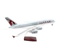 WOGYOZKA 1:160 20.1” A380 Simulation Civil Aviation Aircraft Model Airplane Models Alloy Diecast Plane Metal Air Bus Airlines &voice-activated(Normal)