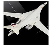 WOGYOZKA 1:200 Russian Tu-160 Alloy Model TU-160 White Swan Bomber Military Aircraft Ornaments Play Gifts(F)