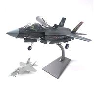 WOGYOZKA 1:72 F-35B Lightning Version Fighter Aircraft Diecast Metal Model Standing Building Crafts Hobbies US Navy Military Airplane Plane For Collecting And Gift