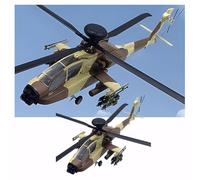 WOGYOZKA 1:72 Israeli Air Force AH-64D Apache AH64 Helicopter Model Finished Product Diecast Display