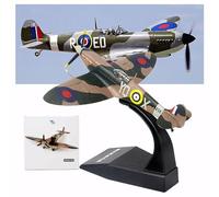 WOGYOZKA 1:72 Spitfire Fighter Model Alloy Aircraft Simulation Military Decoration Airplane Finished Collection