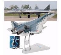 WOGYOZKA 1:72 Su 57 Aircraft Model Alloy Imitation Fighter T-50 Assembled Stealth Airplane Russian Plane Military Commemorative Decoration Gift