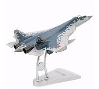 WOGYOZKA 1:72 Su 57 Model Su57 Alloy Aircraft Russian Fighter Finished Product T50 Stealth Plane Military Commemorative Decoration Gift