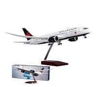 WOGYOZKA 18.5” 1:130 Newly Painted Air Canada Boeing B787 Aircraft Model Civil Aviation Diecast Airplanes Resin Airlines Wheel For Decoration Gift(Normal)