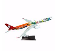 WOGYOZKA 18.5" 1:150 A350 Sichuan Airlines Panda Civil Aviation Aircraft Model Jet Airplane Plane Prototype Diecast Aerospace Gift