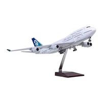 WOGYOZKA 18.5-Inch New Zealand Airlines B747 Airplane Model Realistic Aircraft With Landing Gear & Lights Plane For Collectors And Aviation Enthusiasts(Normal)