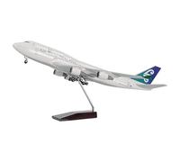 WOGYOZKA 18.5-Inch New Zealand Airlines B747 Airplane Model Realistic Aircraft With Landing Gear & Lights Plane For Collectors And Aviation Enthusiasts(Upgrade)