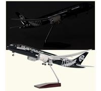 WOGYOZKA B787 New Zealand Airlines Airplane Model 43cm Replica Aircraft With Wheels Plane Assembled From Quality ABS Material For Aviation Enthusiasts(Upgrade)