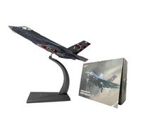 WOGYOZKA Fighter Jet Model F-35c Shipborne Lightning Attack Plane Diecast Aircraft Army Air Force Metal Bomber Attack PlaneJoint Strike Airplane Collecting Gift(Red)