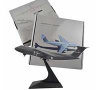 WOGYOZKA Lockheed U.S. Air Force C-5 1:400 Scale 7.3 Inches Galaxy Strategic Transport Aircraft Alloy Fighter Model Military Simulation Ornaments