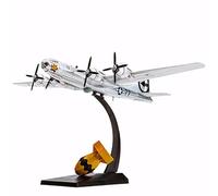 WOGYOZKA Military Fighter Model 1:144/300 Aircraft B-29 Superfortress Bomber USAAF Alloy Hiroshima Nagasaki Finished Adult Collectibles And Gifts(Yellow)