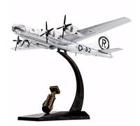WOGYOZKA Military Fighter Model 1:144/300 Aircraft B-29 Superfortress Bomber USAAF Alloy Hiroshima Nagasaki Finished Adult Collectibles And Gifts(Green)