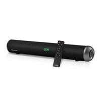 Wohome Sound Bar S88 20-Inch 50W Home Theater Soundbar Speaker, with Bluetooth 5.0, 3D Surround Sound, 3 EQs, Optical/Aux/Coaxial/HDMI/USB, Compatible with 4K & HD & Smart TV (20-Inch)