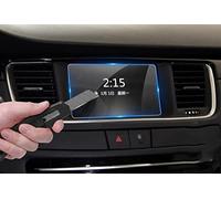 WOHOOD 10.1 Inch GPS Navigation Tempered Glass Protective Film Car Interior Sticker For P&eugeot 2008 3008 4008 5008 2016-2021(10 inch 270X105)