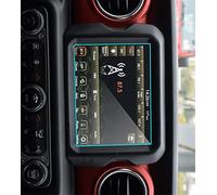 WOHOOD 8.4 Inch Tempered HD Clear Glass Screen Protector Car GPS Navigation Car In-Dash Screen Protective For J&EEP For Wrangler JL 2018