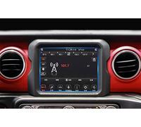 WOHOOD 8.4" Tempered HD Clear Glass Screen Protector Car GPS Navigation Car In-Dash Screen Protective For J&EEP For Wrangler JL 2018