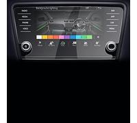 WOHOOD 8 Inch Car GPS Navigation Touch Center Screen Protector Tempered Glass Film For S&koda For Octavia 2017 2018 2019 Auto Interior Accessories