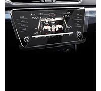 WOHOOD 8 Inch Car Navigation Touch Center Screen Protector Auto Interior Accessories Tempered Glass Film For S&koda For Superb 2018 2019