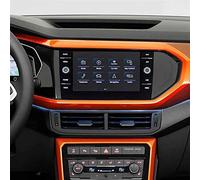 WOHOOD 8 Inch Car Radio Navigation Screen Protector Interior Accessories For V&w For T-Cross 2019 2020 Tempered Glass Screen Protector