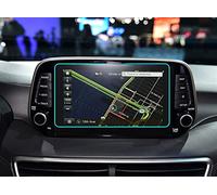 WOHOOD 8 Inch Tempered Glass Screen Protector Car Gps Navigation Touch Screen Film Display Protective Film For H&yun&dai For Tucson 2019(207x126mm)