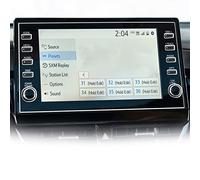 WOHOOD 9 Inch Car GPS Navigation Screen Film For T&oyota For RAV4 For Prime XSE 2021 2022 Tempered Glass Screen Protector