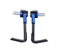 WOHOOD Bike Brake Lever Protector 1 Pair 22mm 7/8inch Motorcycle Handlebar Aluminum Alloy&Plastic Motorbike Brake Clutch Lever Protector Hand Guards Brush Universal