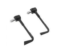 WOHOOD Bike Brake Lever Protector 1 Pair Black Handlebar Protector Anti-Fall Handguards Aluminum Alloy Brake Clutch Lever Guard
