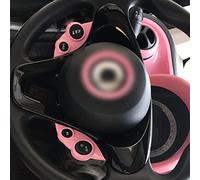 WOHOOD Car Decorate Pink Interior Full Set Of Decorative Accessories Suitable For Benz For Smart Fortwo Forfour 2015-2023 Elf Modification (Color : Cruise control)