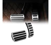WOHOOD Car Gas Brake Pedal Protection Cover Foot Pedal Pad For Polestar 2 2020 2021 2022 2023 2024 Accessories