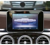 WOHOOD Car GPS Navigation Film LCD Screen Tempered Glass Protective Film For B&enz C-class W205 W204 C180 C200 C260 2015-2020(7 inch 15-18)