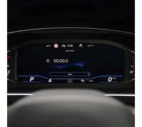 WOHOOD Car GPS Navigtion Dashboard LCD Screen Tempered Glass Protective Film Auto Interior Accessories For V&w For Tiguan 2021 2022(Multi-colored A)