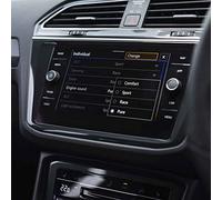 WOHOOD Car GPS Navigtion Dashboard LCD Screen Tempered Glass Protective Film Auto Interior Accessories For V&w For Tiguan 2021 2022(Multi-colored B)