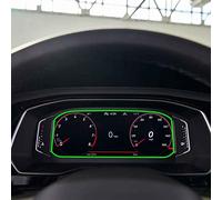 WOHOOD Car Instrument Panel Tempered Glass Screen Protector Film Auto Interior Accessories For V&w For Jetta 2019 2020 2021 2022