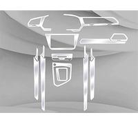 WOHOOD Car Interior Center Console Transparent TPU Protective Film Anti-scratc Repair Film Accessories For V&w For Tiguan 2021 2022(B For LHD)