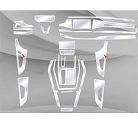 WOHOOD Car Interior Center Console Transparent TPU Protective Film Anti-scratch Repair Film Accessories Refit For A&udi Q7 Q8 2019 2020(LHD 2)