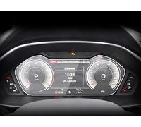 WOHOOD Car Interior Instrument Panel Membrane LCD Screen Tempered Glass Protective Film Speedometer For A&udi Q3 G2B 2020-2022(12.3 inch)