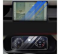 WOHOOD Car Interior Stickers Car Navigation Screen Protector Tempered Glass Protective Film For L&and R&over For Defender 2022(A+b)