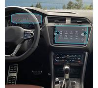 WOHOOD Car Navigation Tempered Glass LCD Screen Protective Film Sticker Guard For V&w For Tiguan 2021 2022(A+B)