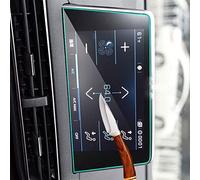 WOHOOD Car Navigtion Tempered Glass LCD Screen Protective Film Sticker Dashboard Guard For P&eugeot 3008 5008 2017 2018 2019 2020(Multi-colored B)