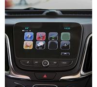 WOHOOD For C&hevrolet For Equinox 2017 2018 2019 Car Styling Navigation Tempered Glass Screen Protector Steel Portective(8 inch)