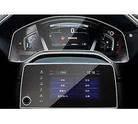 WOHOOD For CRV 5th 2017 2018 2019 2020 GPS Navigation Screen Steel Protective Film Control Of LCD Screen Sticker Car Styling(Gps+instrument)
