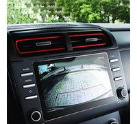 WOHOOD For H&yun&dai For creta 2021 2022 Tempered glass Protector film Car infotainment GPS radio navigation Interior screen protector(10.25 inch)