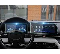 WOHOOD For H&yun&dai For Elantra 2021Tempered Glass Screen Protective Film Car Navigation Screen Protector Central Control Display Screen(Multi-colored A)