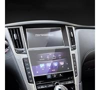 WOHOOD For I&nfiniti Q50 Q60 2016-2020 Car GPS Navigation Film LCD Screen Tempered Glass Protective Film Anti-scratch Film Accessories