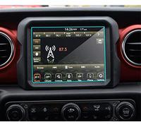 WOHOOD For J&EEP For Wrangler JL For Uconnect 2018 2019 7Inch/8.4 Inch Tempered Glass Screen Protector Screen Protective Film Car GPS Navigation(8.4 inch)
