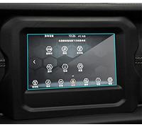 WOHOOD For J&EEP For Wrangler JL For Uconnect 2018 2019 7Inch/8.4 Inch Tempered Glass Screen Protector Screen Protective Film Car GPS Navigation(7inch)